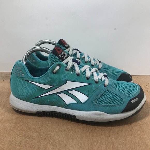 Reebok Shoes - Reebok Crossfit Nano 2.0 Women Size 8.5 Running Sneakers Shoes Blue Lifting